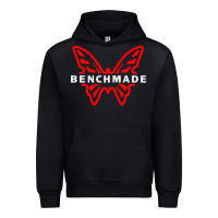 Black Benchmade Urban Hoodie - linhVisuals