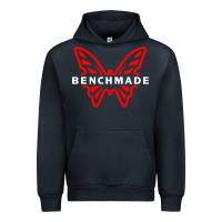 Navy Benchmade Urban Hoodie - linhVisuals