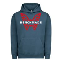 Pigment Midnight Navy Benchmade Urban Hoodie - linhVisuals