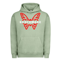Pigment Oil Green Benchmade Urban Hoodie - linhVisuals