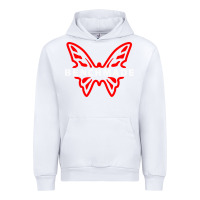 White Benchmade Urban Hoodie - linhVisuals