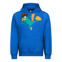 Cobalt perry the platypus Urban Hoodie - linhVisuals