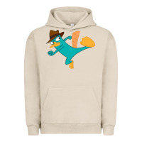 Pigment French Oak perry the platypus Urban Hoodie - linhVisuals