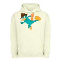 Pigment Pistachio perry the platypus Urban Hoodie - linhVisuals