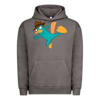 Pigment Tornado perry the platypus Urban Hoodie - linhVisuals