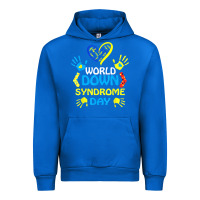 Cobalt world down syndrome day t shirt support and awareness 3.21 t shirt Urban Hoodie - linhVisuals