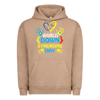 Pigment Burro world down syndrome day t shirt support and awareness 3.21 t shirt Urban Hoodie - linhVisuals
