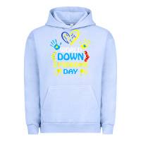 Pigment Grape Ice world down syndrome day t shirt support and awareness 3.21 t shirt Urban Hoodie - linhVisuals