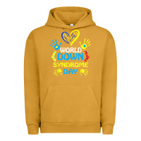 Pigment Peanut Butter world down syndrome day t shirt support and awareness 3.21 t shirt Urban Hoodie - linhVisuals