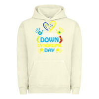 Pigment Pistachio world down syndrome day t shirt support and awareness 3.21 t shirt Urban Hoodie - linhVisuals