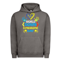 Pigment Tornado world down syndrome day t shirt support and awareness 3.21 t shirt Urban Hoodie - linhVisuals