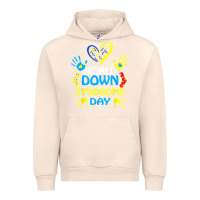 Sandshell world down syndrome day t shirt support and awareness 3.21 t shirt Urban Hoodie - linhVisuals