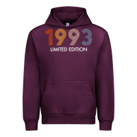 Mauve Wine retro 29 years vintage 1993 limited edition 29th birthday t shirt Urban Hoodie - linhVisuals