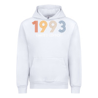 White retro 29 years vintage 1993 limited edition 29th birthday t shirt Urban Hoodie - linhVisuals
