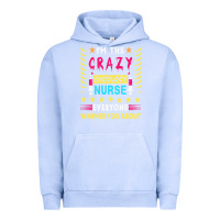Pigment Grape Ice oncology nurse t  shirt i'm the crazy oncology nurse t  shirt Urban Hoodie - linhVisuals