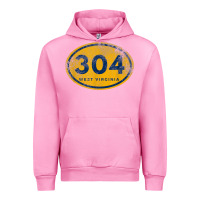 Fuchsia Pink 304 west virginia home t shirt Urban Hoodie - linhVisuals