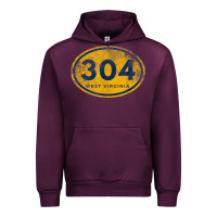 Mauve Wine 304 west virginia home t shirt Urban Hoodie - linhVisuals