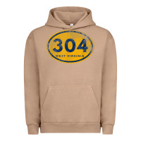 Pigment Burro 304 west virginia home t shirt Urban Hoodie - linhVisuals