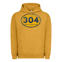 Pigment Peanut Butter 304 west virginia home t shirt Urban Hoodie - linhVisuals
