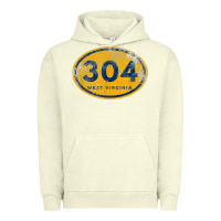 Pigment Pistachio 304 west virginia home t shirt Urban Hoodie - linhVisuals