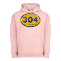 Pigment Salmon 304 west virginia home t shirt Urban Hoodie - linhVisuals