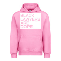 Fuchsia Pink black lawyers are dope sweatshirt Urban Hoodie - linhVisuals