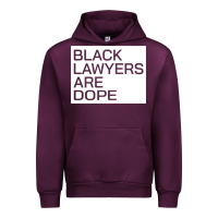 Mauve Wine black lawyers are dope sweatshirt Urban Hoodie - linhVisuals