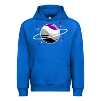 Asexual Outer Space Planet Ace Pride T Shirt Urban Hoodie | Teevron