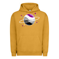 Pigment Peanut Butter asexual outer space planet ace pride t shirt Urban Hoodie - linhVisuals