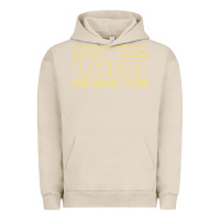 Pigment French Oak may the lord be with you by jesus surfed apparel co premium t shirt Urban Hoodie - linhVisuals