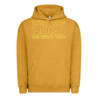 Pigment Peanut Butter may the lord be with you by jesus surfed apparel co premium t shirt Urban Hoodie - linhVisuals