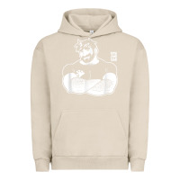 Pigment French Oak bobo bear   adam likes crossing arms t shirt Urban Hoodie - linhVisuals