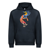 Navy dancing kokopelli southwestern usa native american symbol t shirt Urban Hoodie - linhVisuals