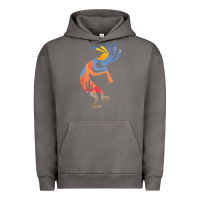 Pigment Tornado dancing kokopelli southwestern usa native american symbol t shirt Urban Hoodie - linhVisuals