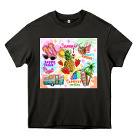 Asphalt summer beach Heavy Core Tee - TumblerDesignByShophia