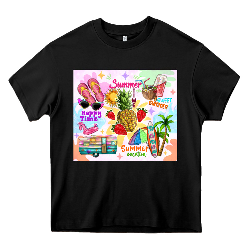 Summer Beach Heavy Core Tee by TumblerDesignByShophia | Teevron