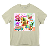 Mossy summer beach Heavy Core Tee - TumblerDesignByShophia