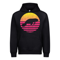 Black classic manatee gift t shirt Urban Hoodie - linhVisuals