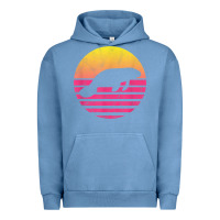Pigment Pebble Blue classic manatee gift t shirt Urban Hoodie - linhVisuals