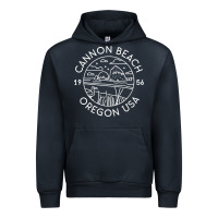 Navy cannon beach 1956 oregon clatsop sweatshirt Urban Hoodie - linhVisuals