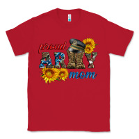 Red proud army mom Classic Tee - Artiststas