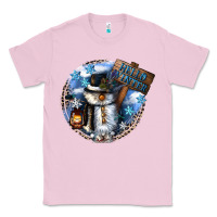 Bubblegum Pink hello winter Classic Tee - CowGirlArtShop