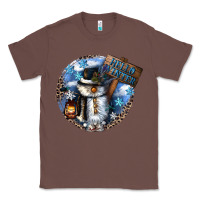 Chestnut hello winter Classic Tee - CowGirlArtShop