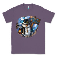 Lavender hello winter Classic Tee - CowGirlArtShop