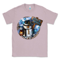 Lilac hello winter Classic Tee - CowGirlArtShop