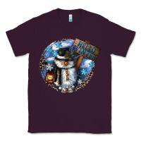 Plum hello winter Classic Tee - CowGirlArtShop
