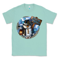 Seafoam hello winter Classic Tee - CowGirlArtShop