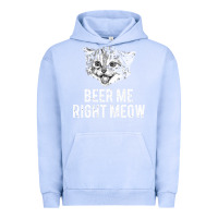 Pigment Grape Ice beer me right meow Urban Hoodie - linhVisuals