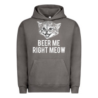 Pigment Tornado beer me right meow Urban Hoodie - linhVisuals