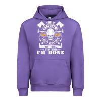 Tulip i'm a carpenter i don't stop   funny carpentry woodworking t shirt Urban Hoodie - linhVisuals